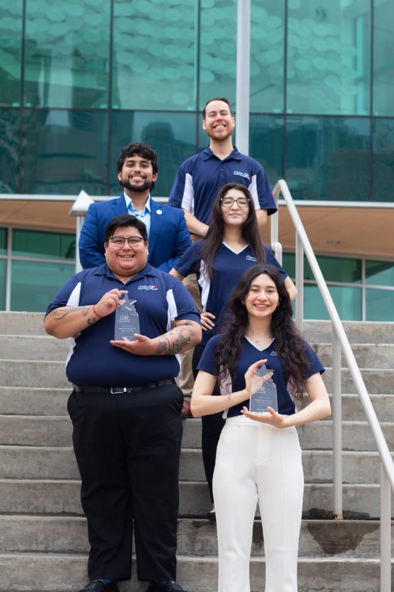 AMA students with awards