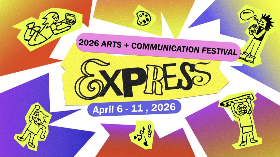 Arts and Communication Festival Banner - Express Yourself