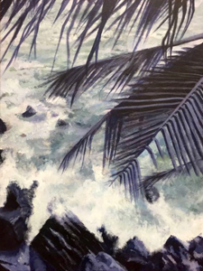 Hoa Nguyen, (Palm), Painting II