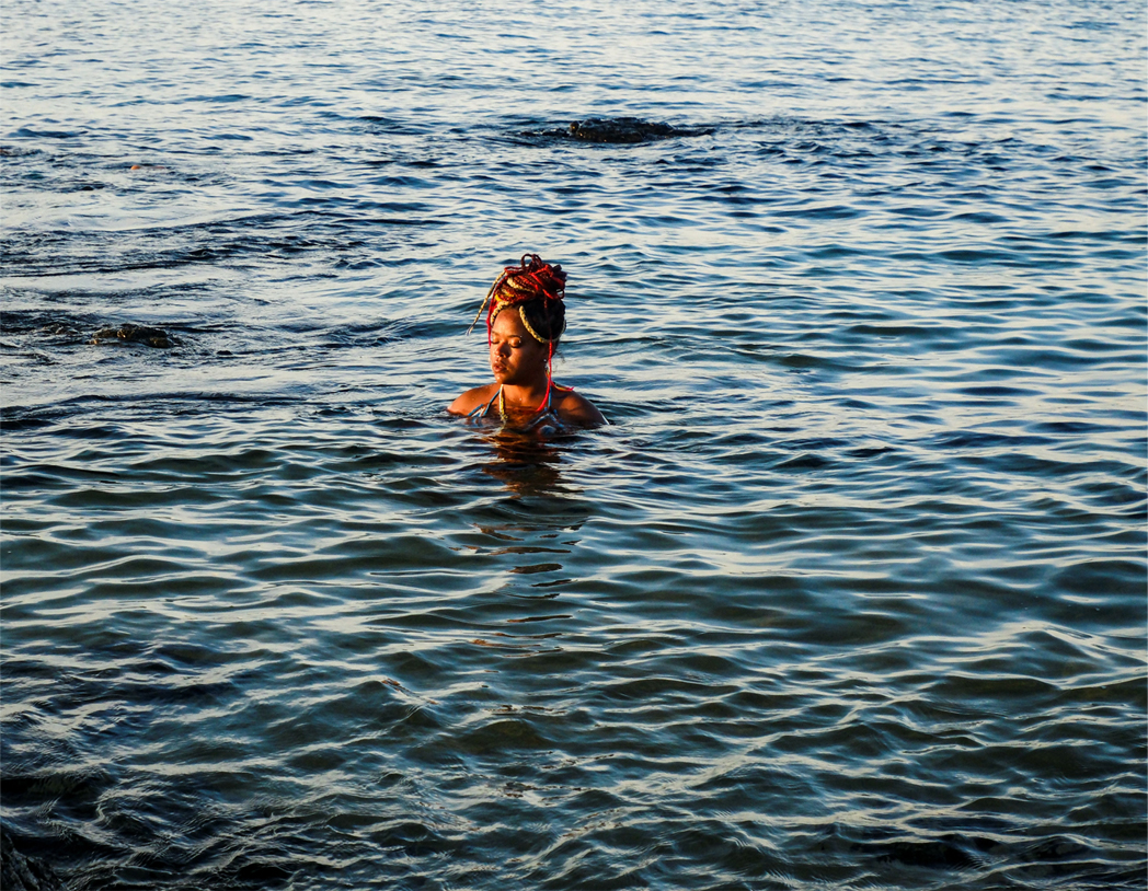 Valentine Ollawa - Emergence 2024 Emergence 2024 woman's in the ocean