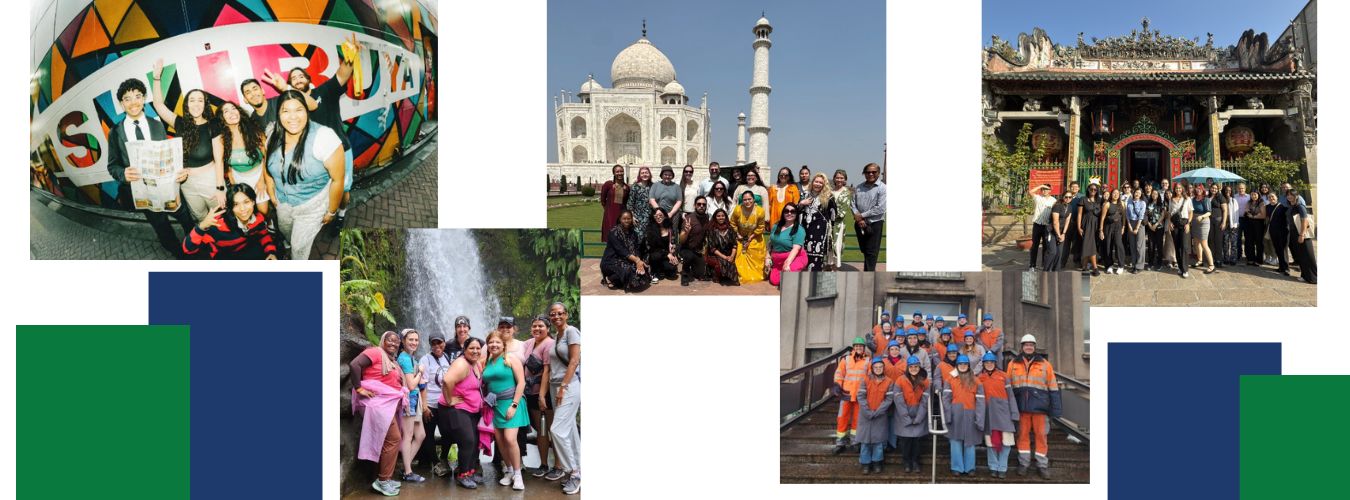 collage of faculty led study abroad programs