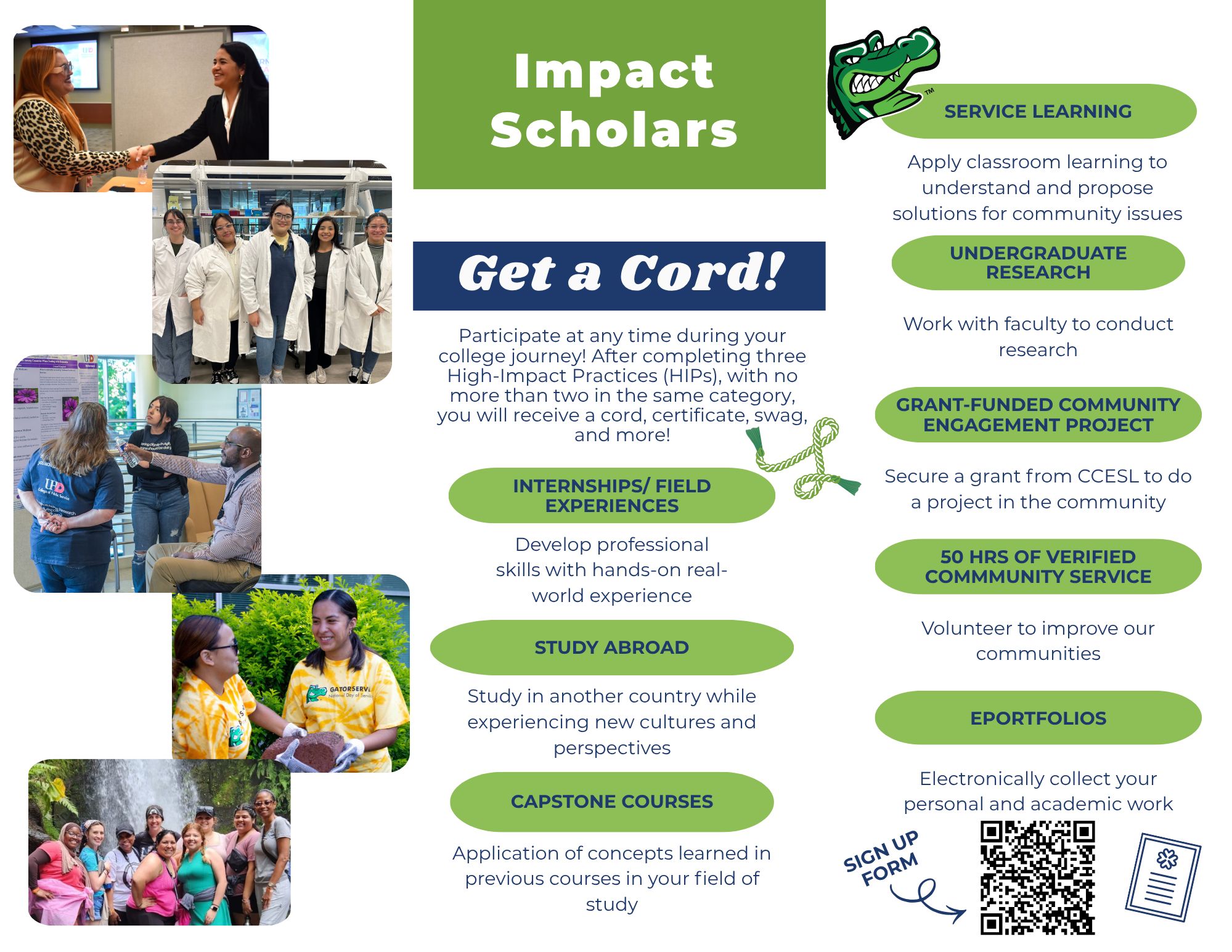 Imapct Scholar flyer