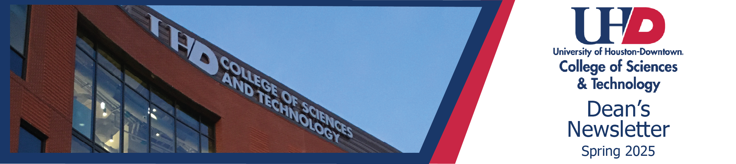 Dean's Newletter Header