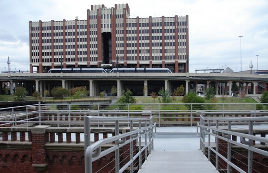 Willow Street Pump Station Patio Deck