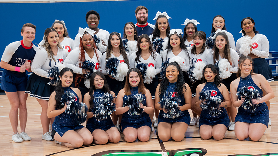 UHD Cheerleaders Group Photo