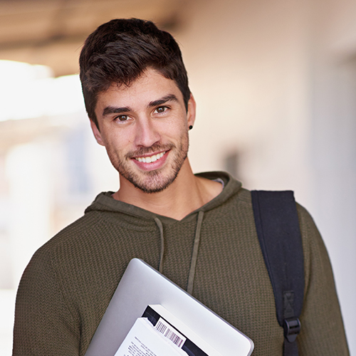 smiling student smiling student