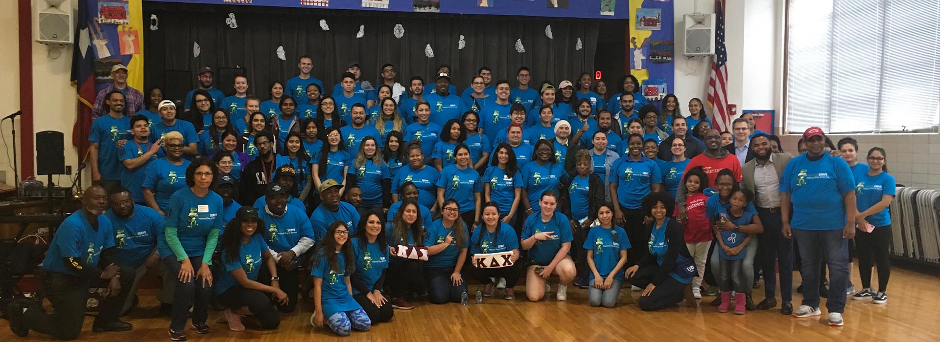 GatorServe volunteer group photo