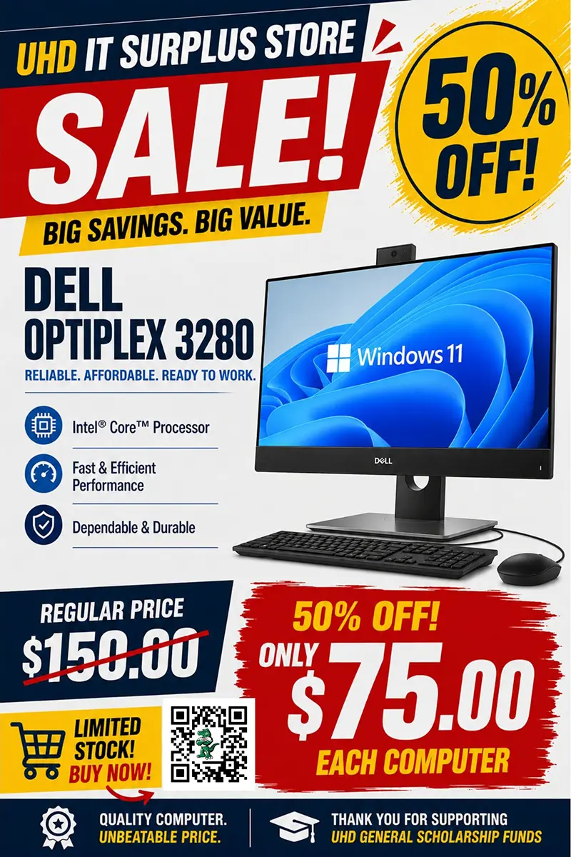 IT Surplus sale flyer image