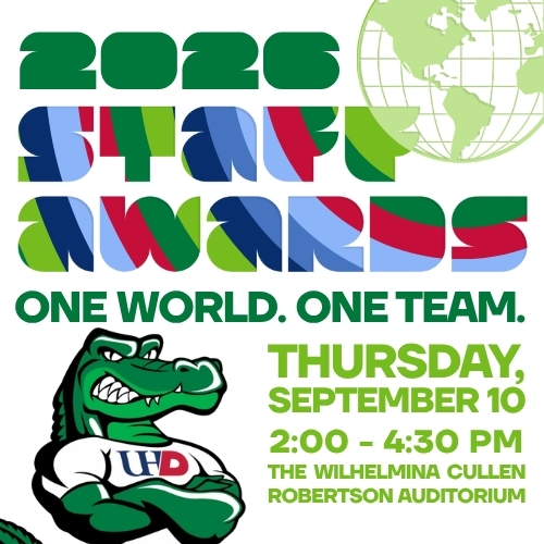 UHD 2026 Staff Awards flyer image
