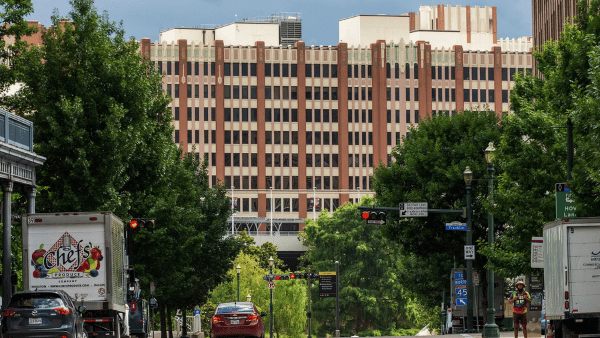 One Main Building downtown view