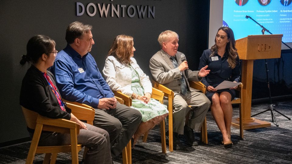 Panelist at the Nonprofit Alumni Network event