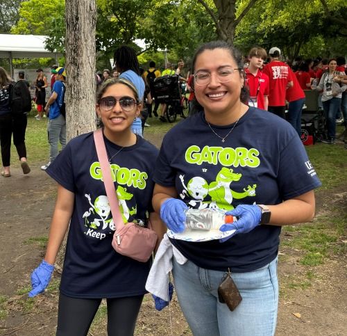 UHD Volunteers at Earth Day Houston