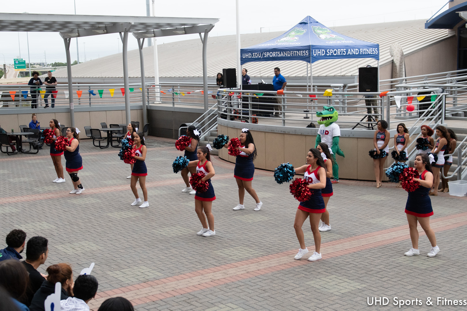 Group shot of UHD Gatorettes.